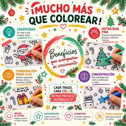 Pijama Navideño para Colorear