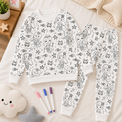 Pijama Navideño para Colorear